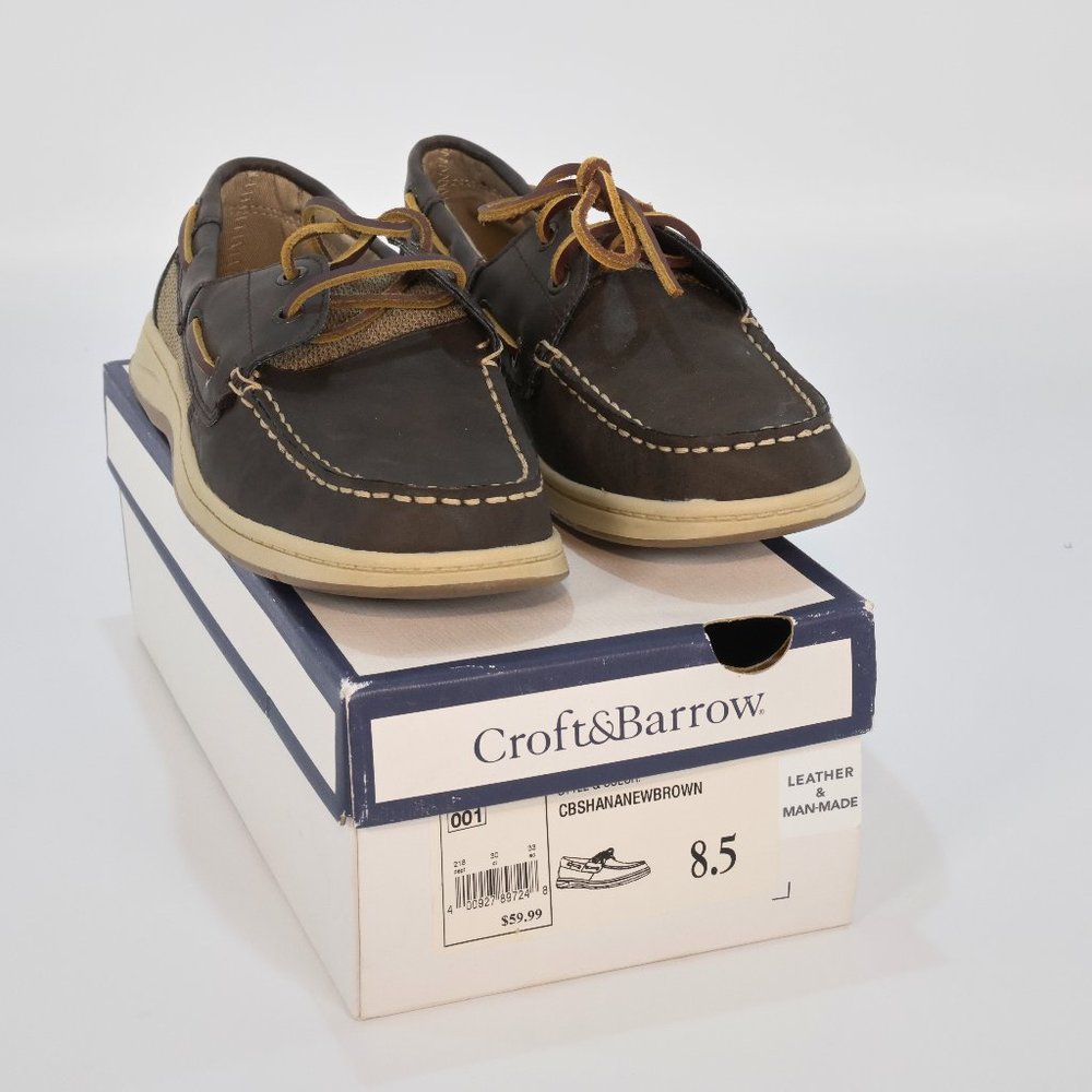 Croft & Barrow Oxfords Ortholite Boat Shoes